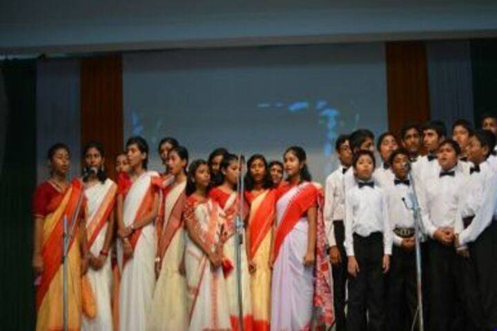 St Xavier School-Group Singing
