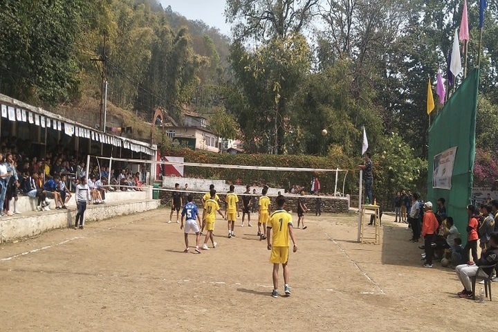 Vrindavan School-Volley Ball Court