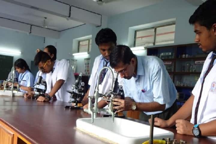 Lions Calcutta Greater Vidya Mandir-Biology lab