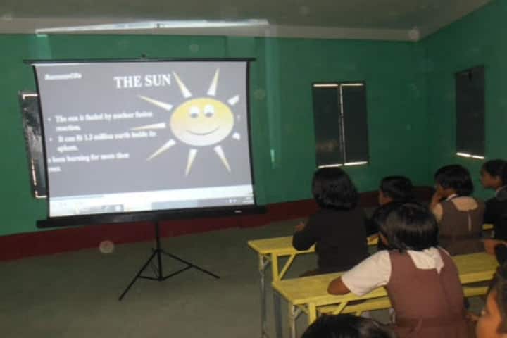 Belda English Medium School-Smart Classroom
