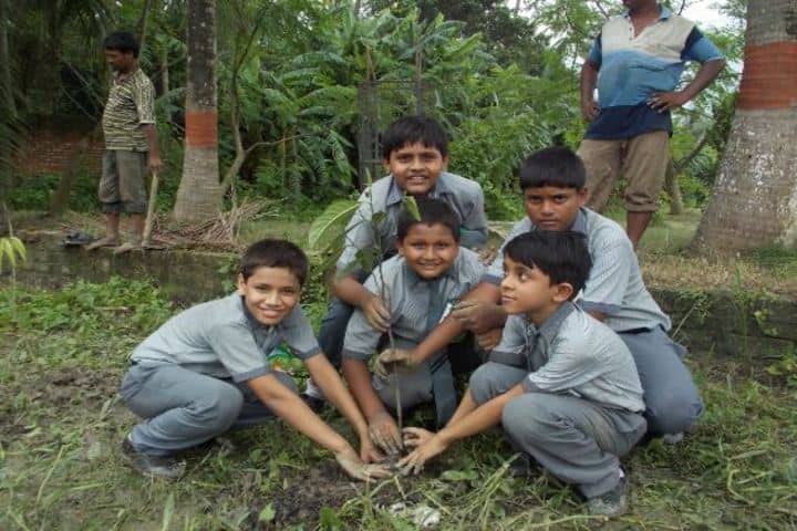 Bharat Academy and Sciences-Tree Plantation