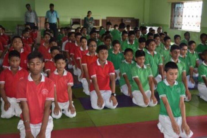 Agrasain Boys School-Yoga Day