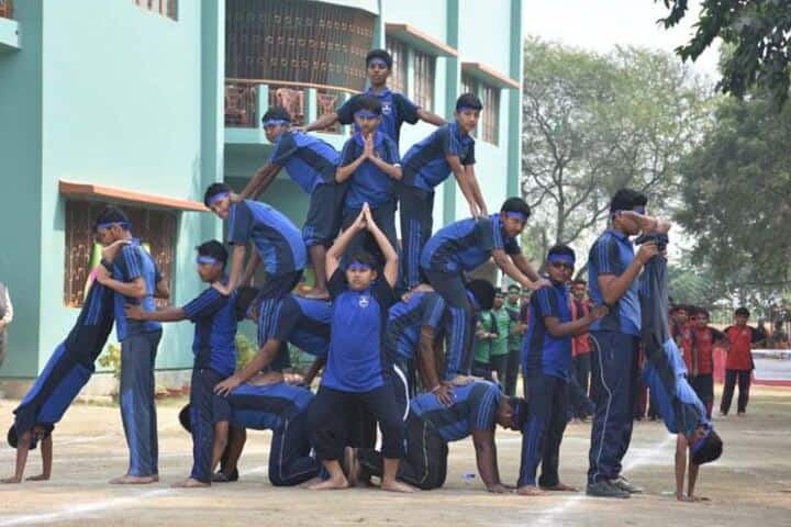 St JosephS School-Human Pyramid"