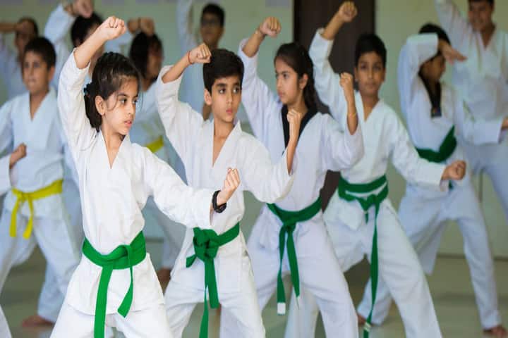 D Y Patil International School-Karate