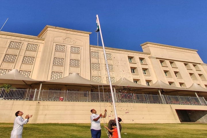 Hiranandani Upscale School-Flag Hoist
