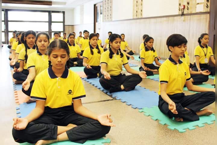 The Universal School, Ghatkopar - Yoga Activity