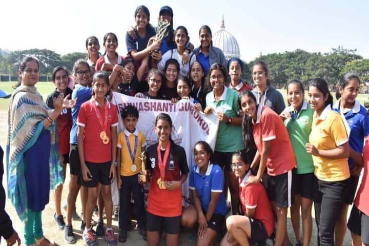 Vishwashanti gurukul students