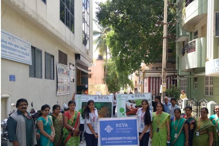 Reva Independent PU College-Environment Day Rally
