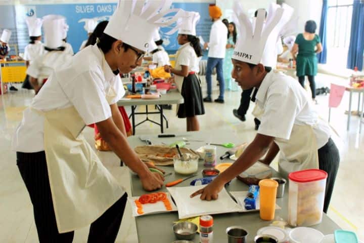 Silver Oaks International School-Cooking