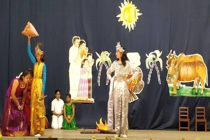 Sacred Heart Matriculation Higher Secondary School-Pongal Celebration