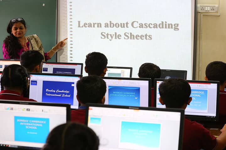 Bombay Cambridge International School-Smart Class Room