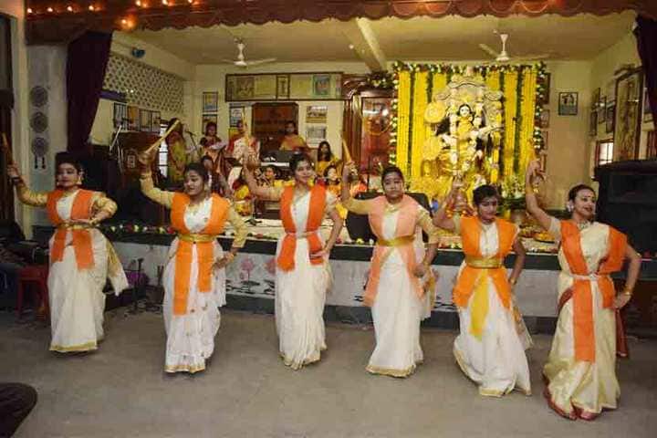Bidya Bharati Girls High School-Durgaastami Celebration