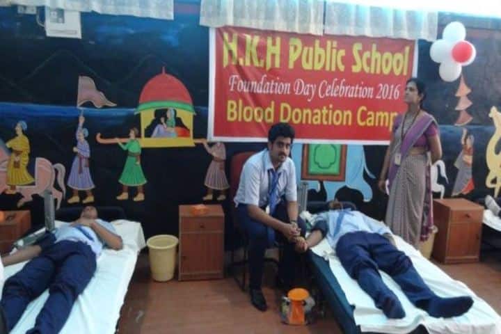 H K H Public School-Blood Donation Camp