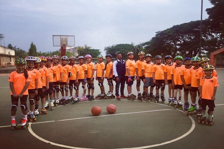 Utpal Shanghvi Global School-Basket Ball Court