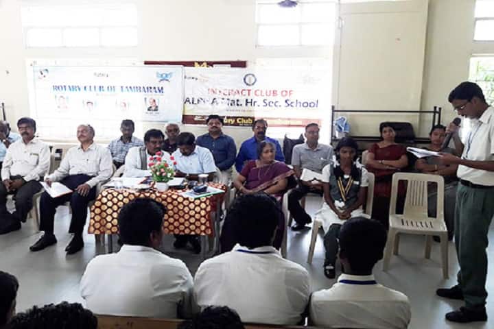 Alpha Matriculation Higher Secondary School-Interact Club