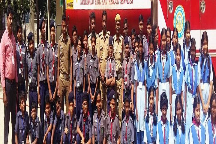 Alpha Matriculation Higher Secondary School-NCC