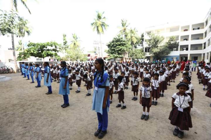 Alpha international School -Morning Assembly
