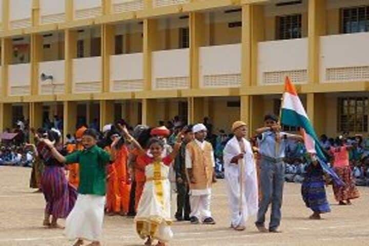 GKD Matric Higher Secondary School-Independence Day Celebrations