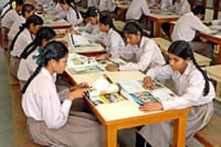 GKD Matric Higher Secondary School-Library