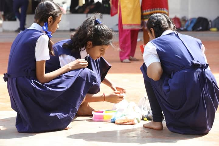 Best High School-Rangoli Competition