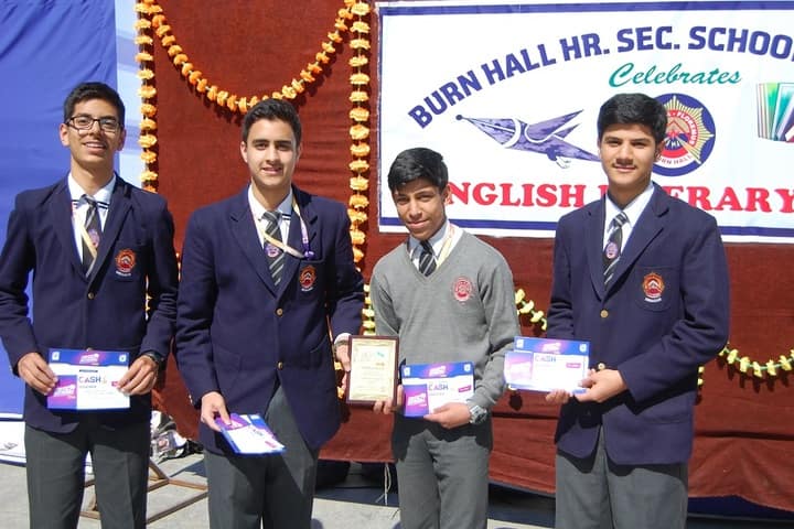 Burn Hall Higher Secondary School-Awards