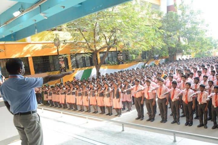 Little Flower Matriculation Higher Secondary School-Assembly