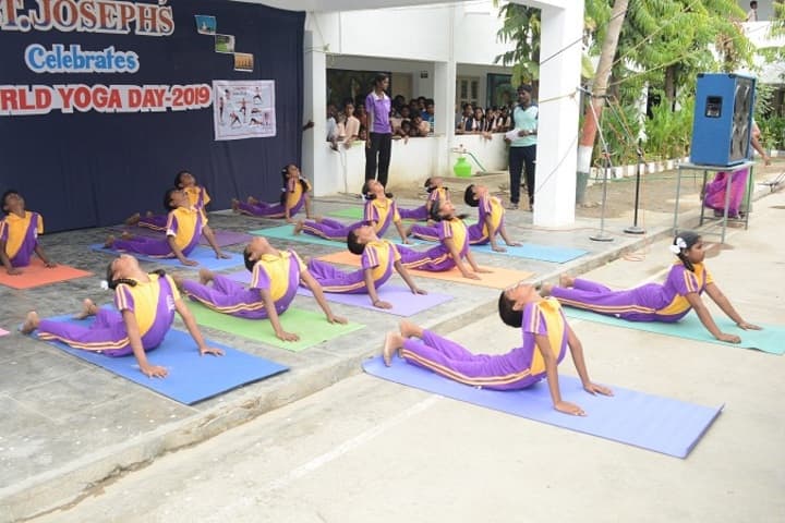 St Josephs Matriculation Higher Secondary School- Yoga