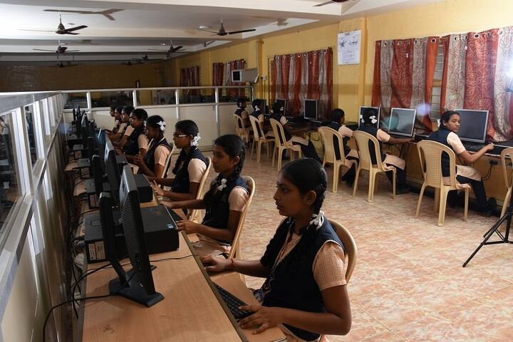 St Josephs Matriculation Higher Secondary School-Computer Lab
