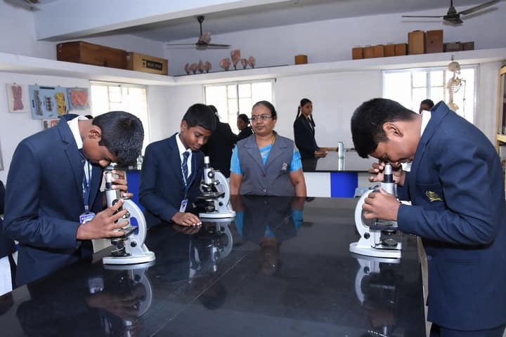 St Josephs Matriculation Higher Secondary School-Physic Lab