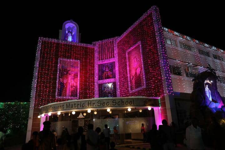 Avila Convent Matriculation Higher Secondary School-School Building