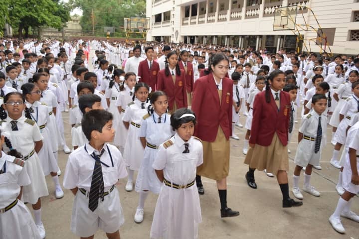 Little Flower High School-Assemly
