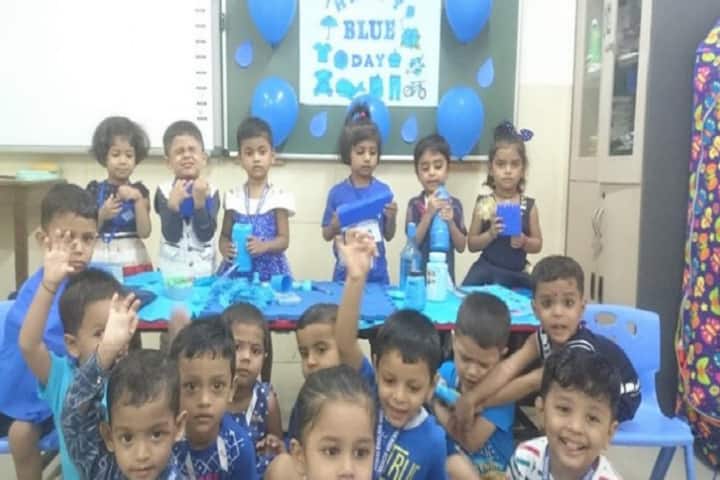 Powai English High School-Blue Day