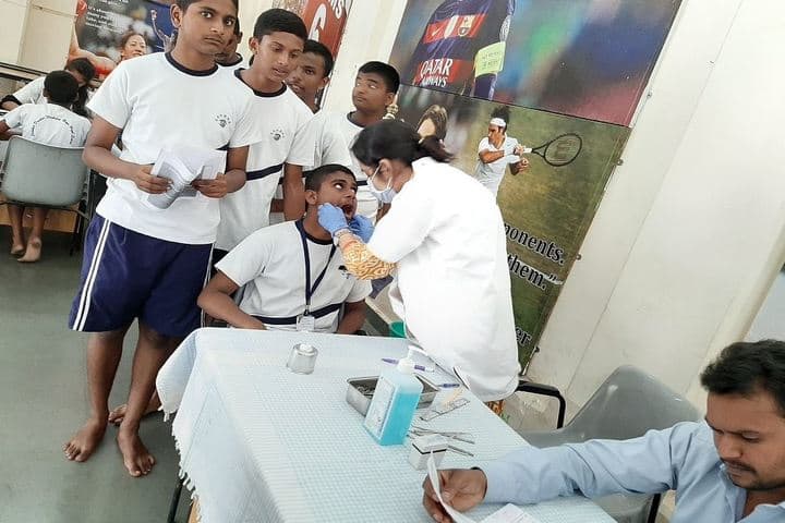 Sardar Dastur Hoshang Boys High School-Dental Checkup