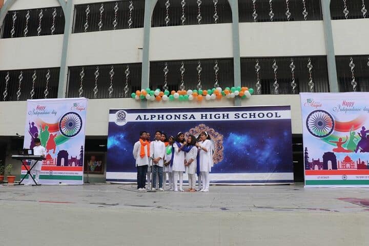 Alphonsa High School-Independence Day