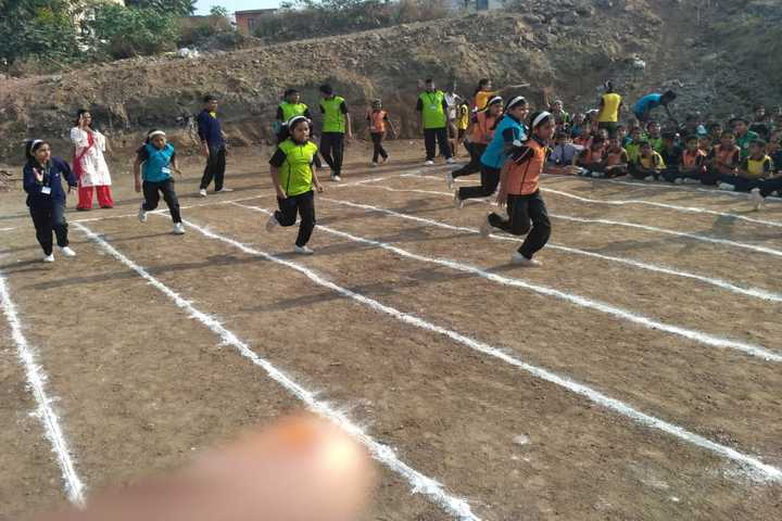 Blue Heavens English Medium School-Running Race