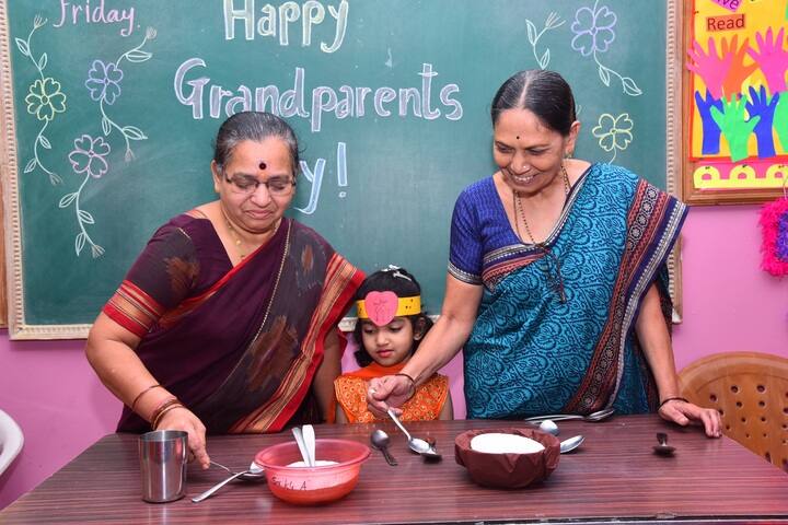 Vidyanchal High School-Grand Parents Day