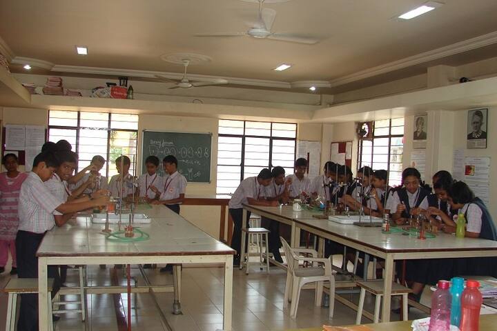 CMS English Medium Higher Secondary School-Science Lab
