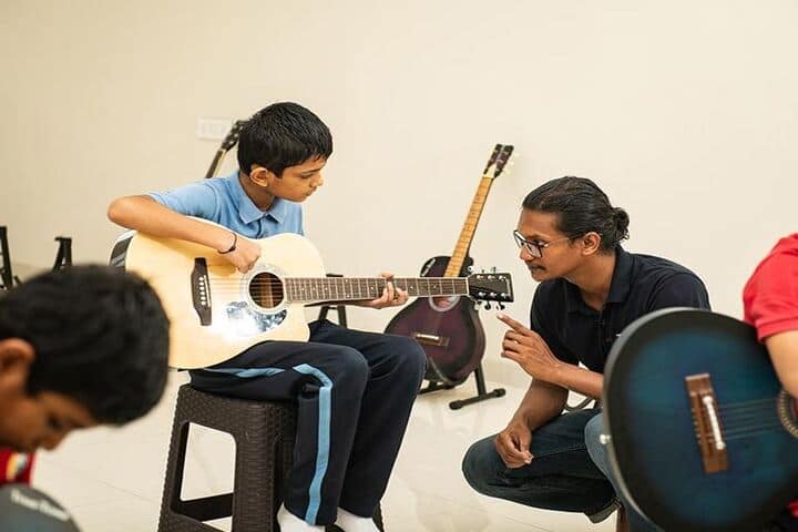 Bharati Vidyapeeth Rabindranath Tagore School of Excellence-Music Room