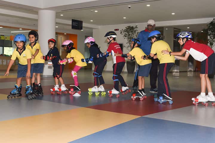 Oberoi International School-Skating Activity