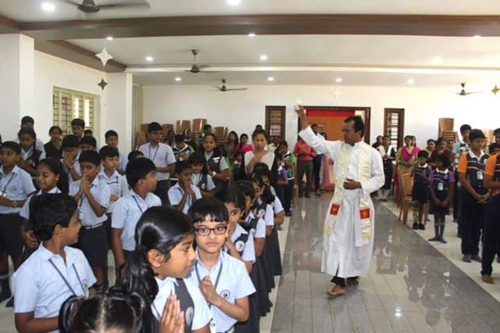 Devamatha CMI International School-Founders Day Celebrations
