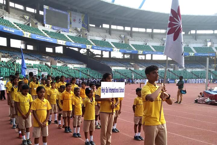 Holy Sai International School-Rally