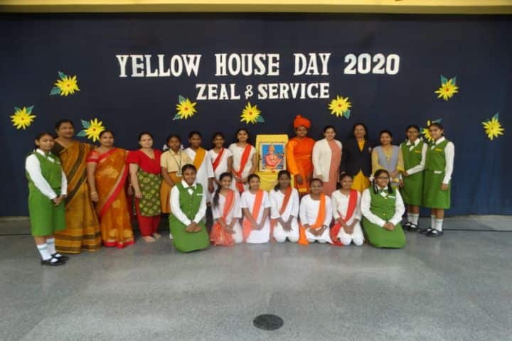 Rosary Convent High School-Yellow house day