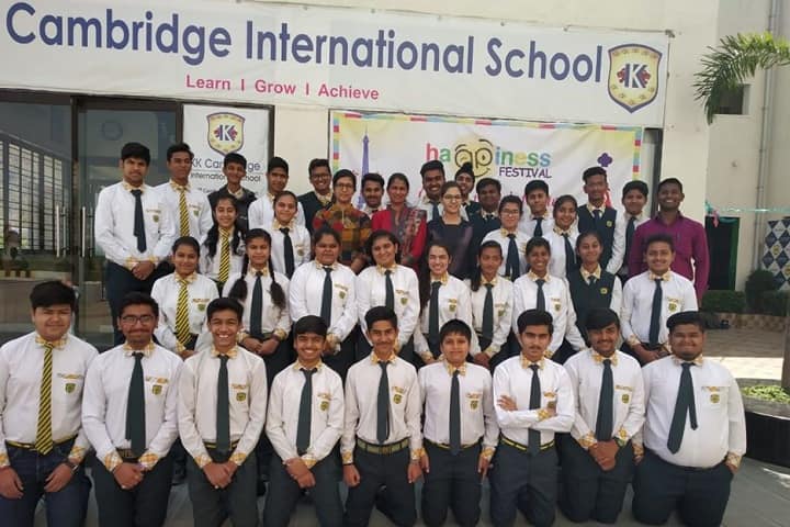 KK Cambridge International School- Students Group Photo