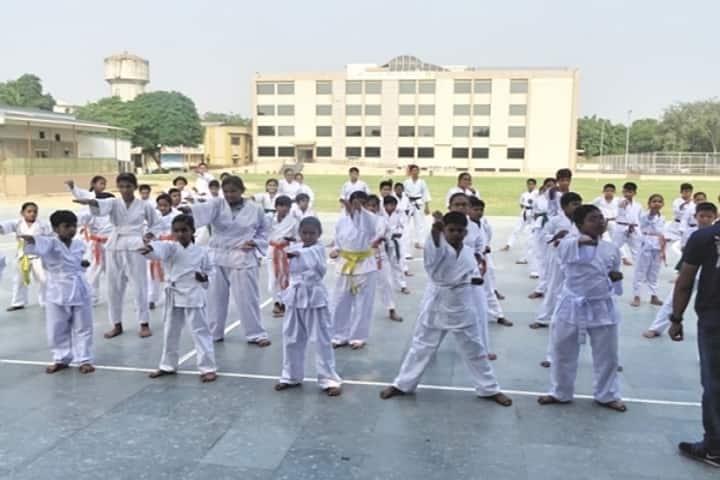 Meenakshi World School-Karate