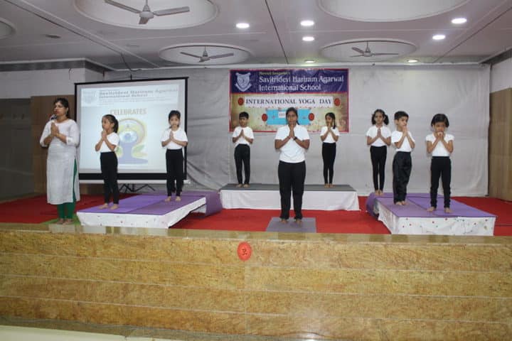 Savitridevi Hariram Agarwal International School-Yoga