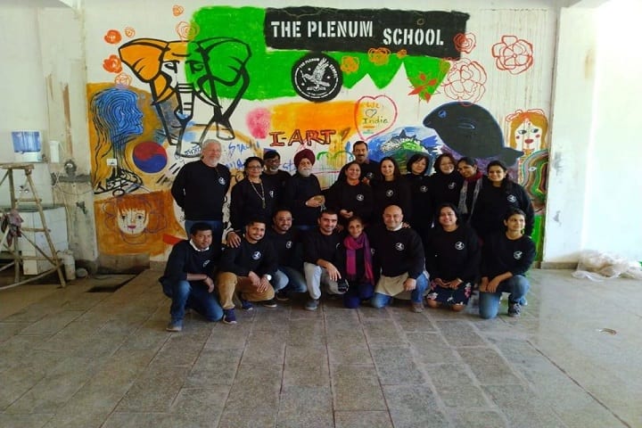 The Plenum School- Staff Group Photo