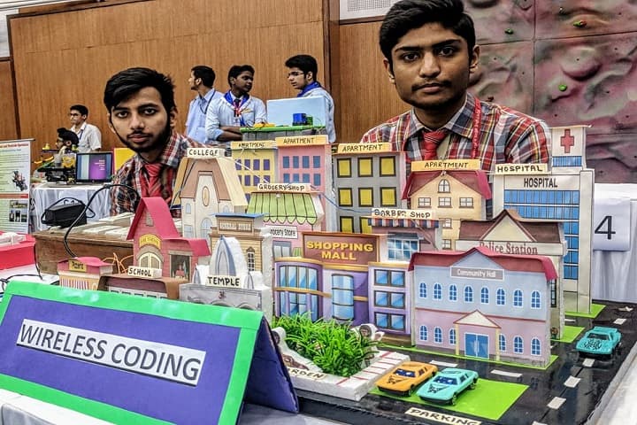 Shiv Nadar School-Science Exhibition