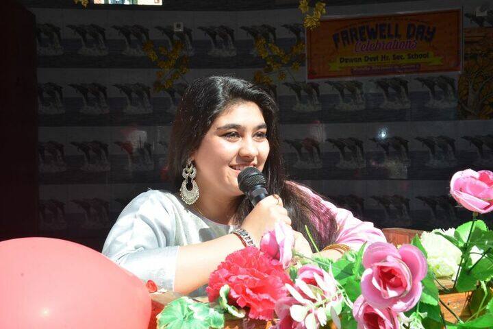 Dewan Devi Higher Secondary and Playway School-Student Speech