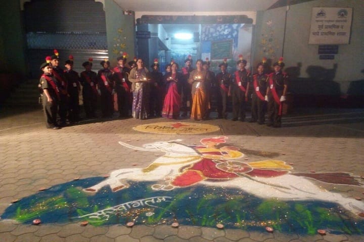 Rani Laxmibai Mulinchi Sainiki Shala-Festival celebrations