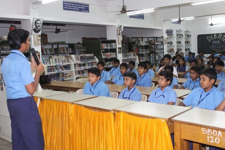 SBOA Matriculation Higher Secondary School-Library